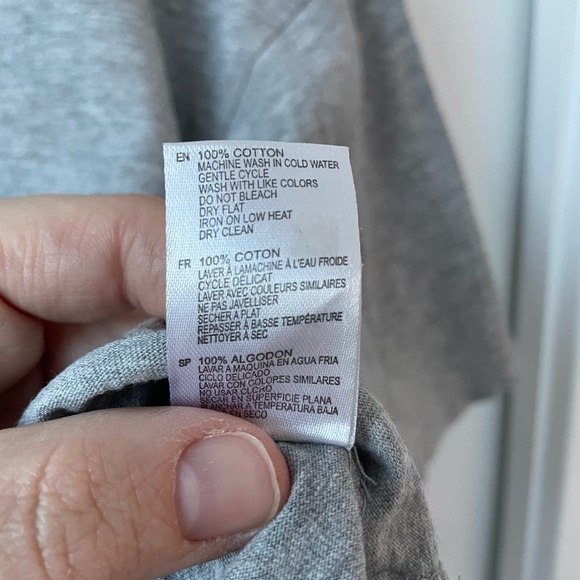 Rebel Sugar Heather Gray Crop Top - Picture 3 of 6